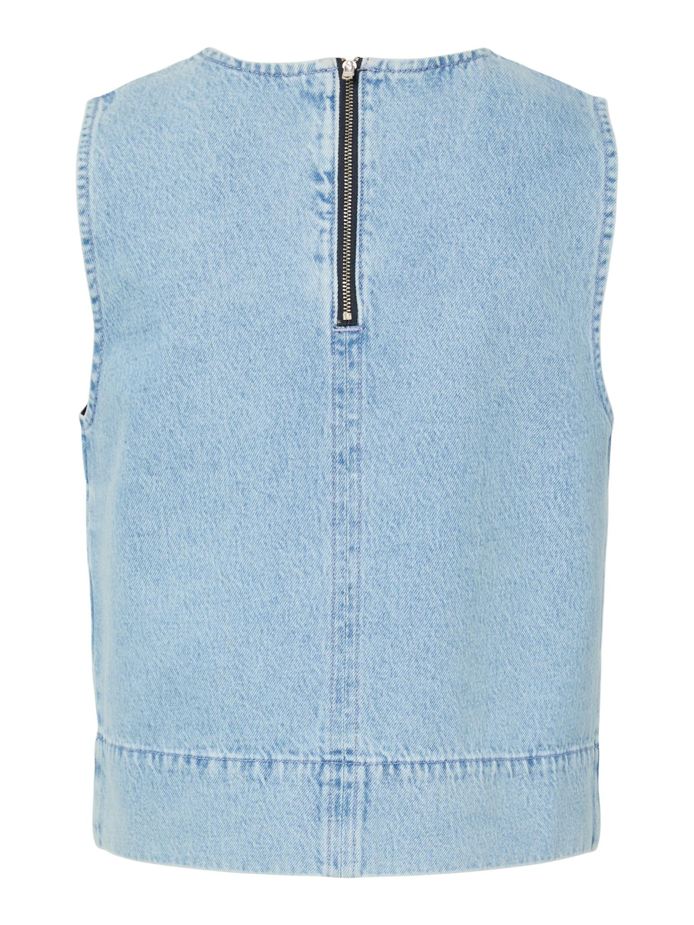 PIECES - Top 'PCNoel' en azul