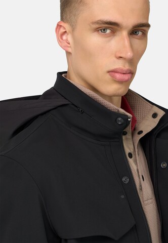 Veste mi-saison Boggi Milano en noir