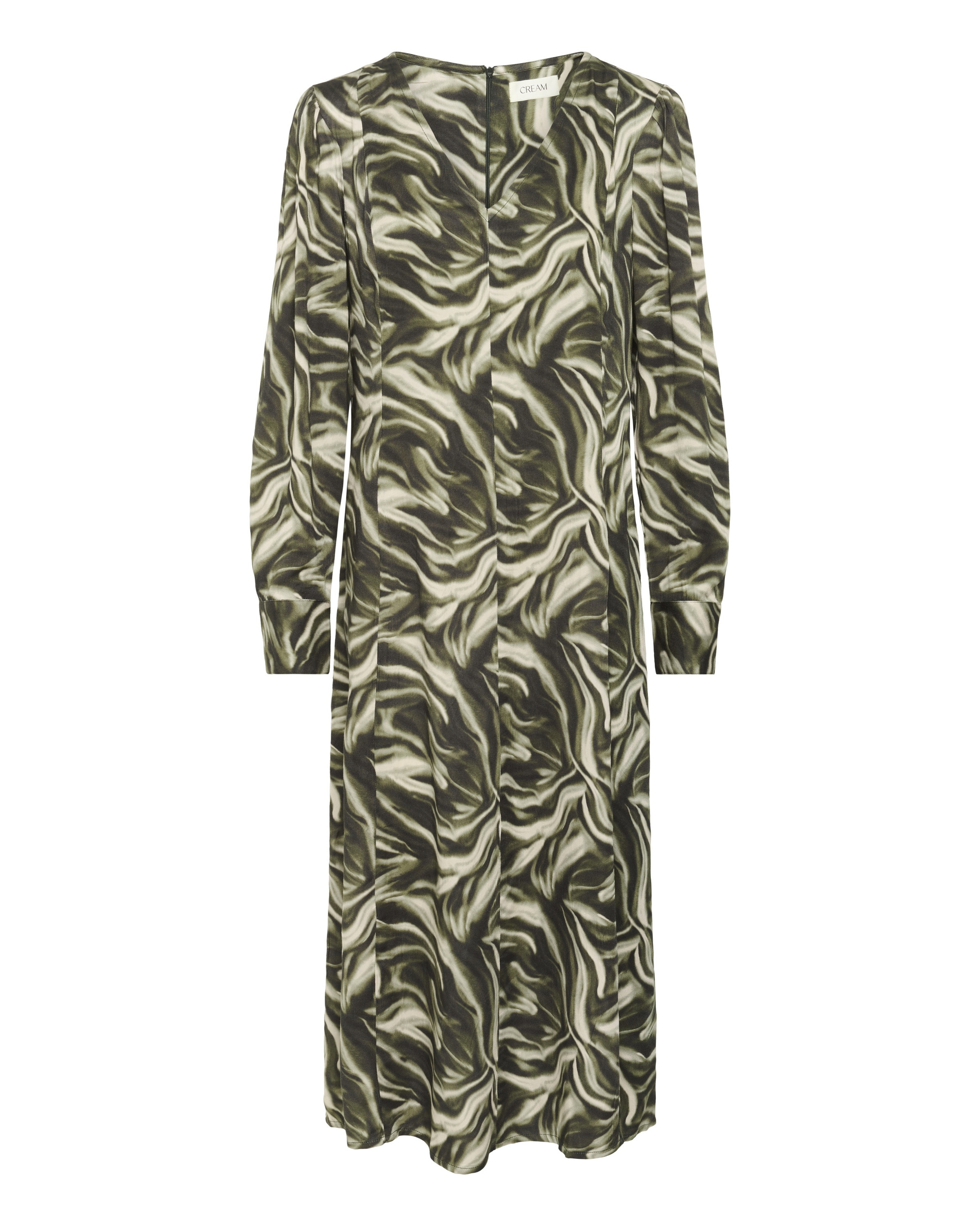 Cream Dress 'CRBeva' in Ecru / Reed / Fir, Item view