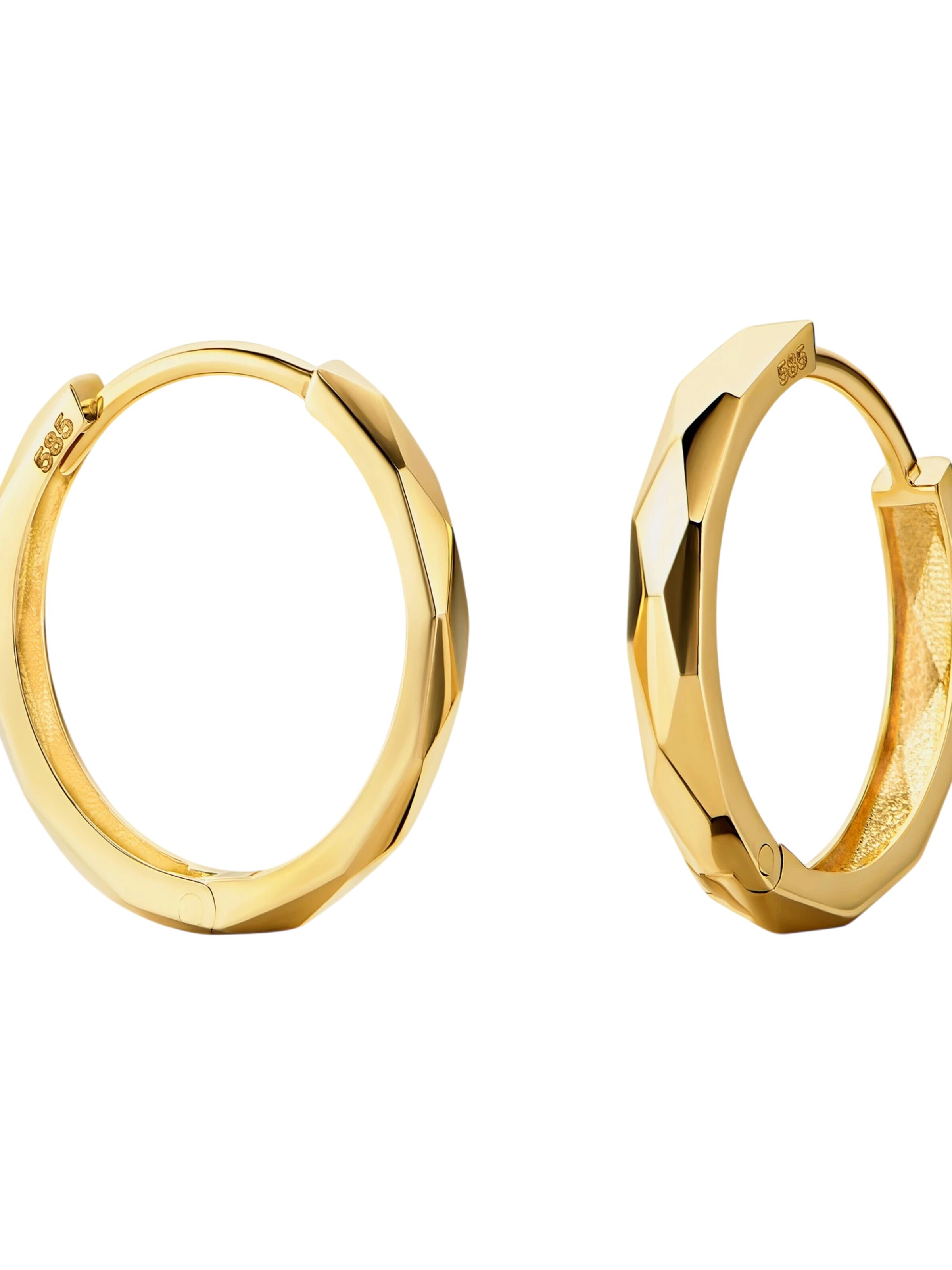 DIAMANT LETERNEL Fülbevalók 'Ohrringe aus 585 Gelbgold' - arany