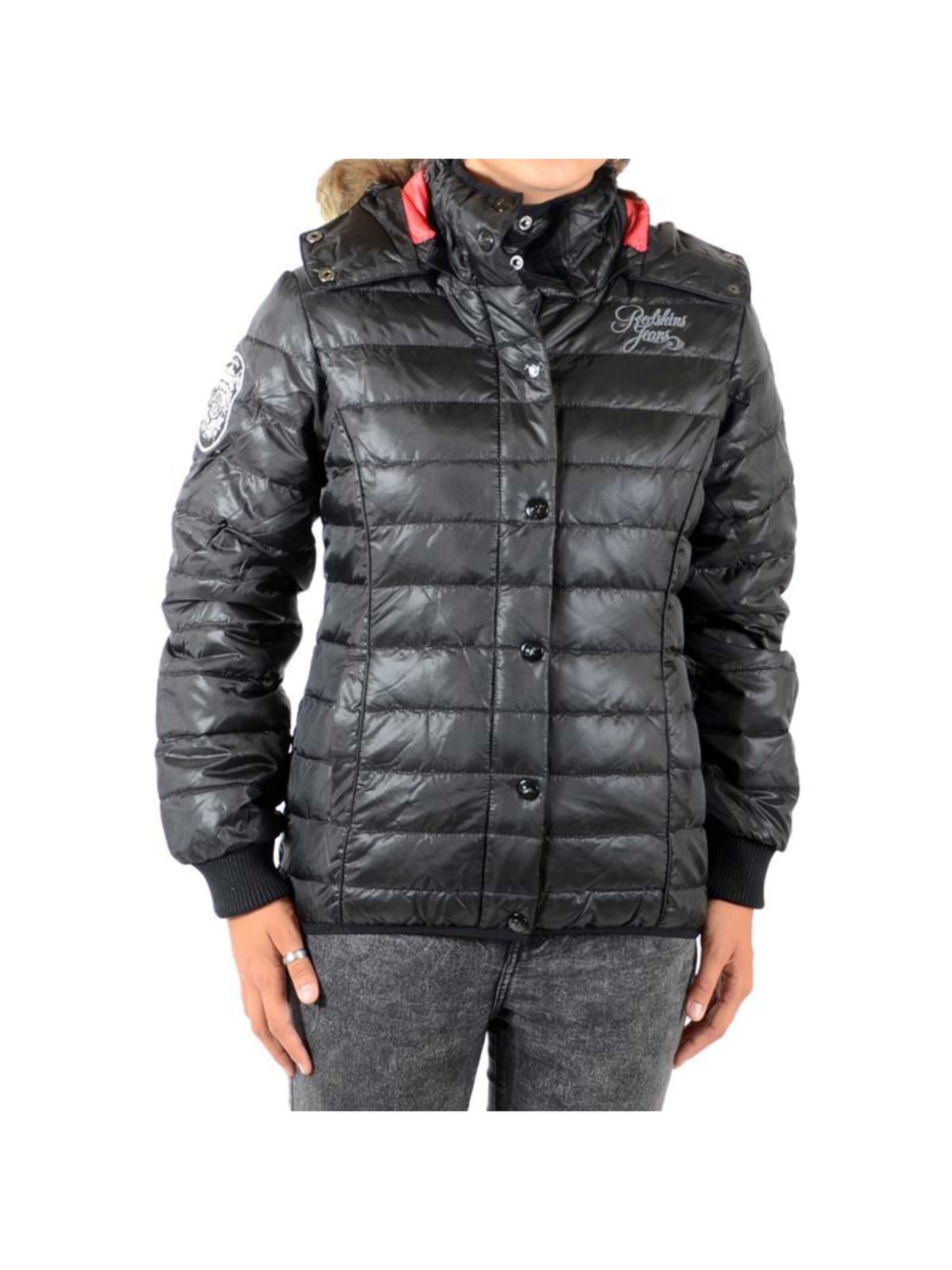 REDSKINS Winterjacke‌‌‌‌‌‌ in Schwarz: Vorderseite