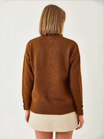 Bianco Lucci Pullover 'Pullover'‌‌‌‌‌‌‌‌ in Braun