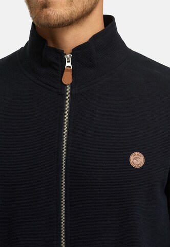 INDICODE JEANS Sweatvest 'Guadalupe' in Zwart