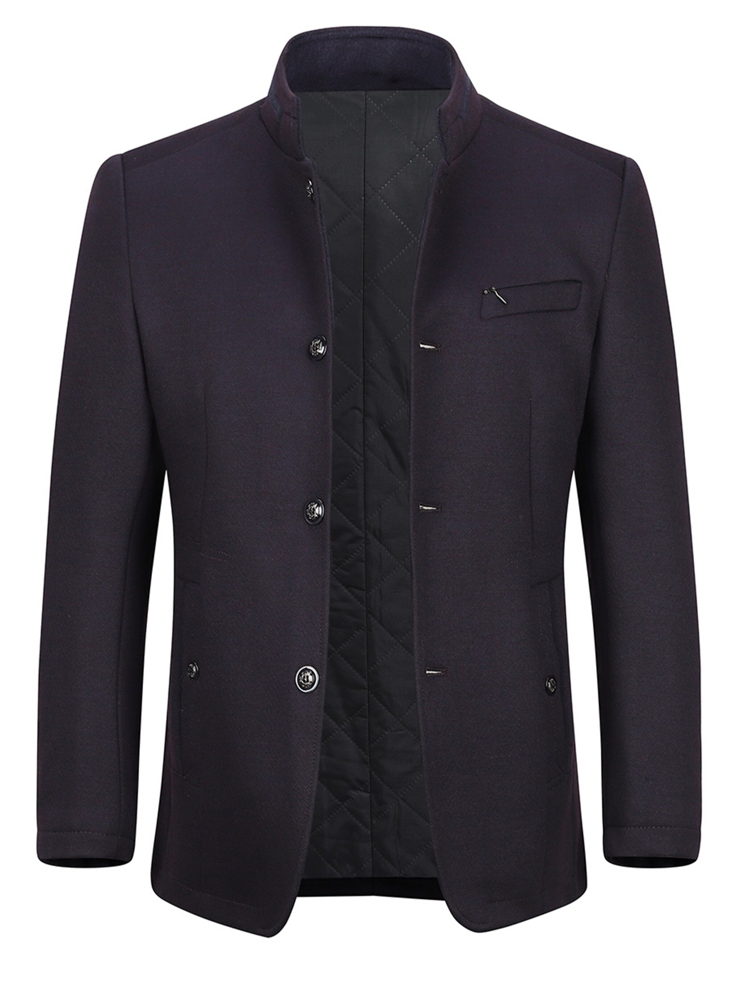 Cappotto invernale 'Eiskante' di ALLTHEMEN in rosso