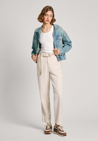 Pepe Jeans Loosefit Hose 'Aylin' in Beige