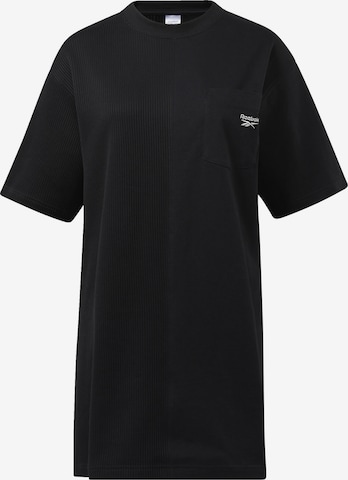 Rochie de la Reebok pe negru: față