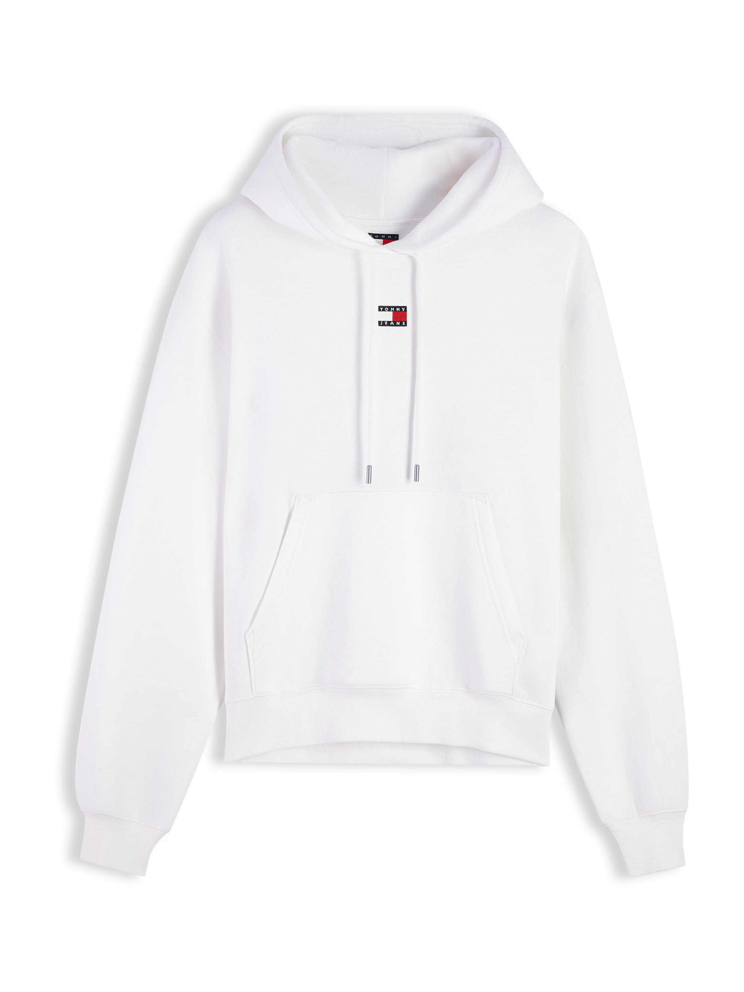 Tommy Jeans Μπλούζα φούτερ σε λευκό: μπροστά