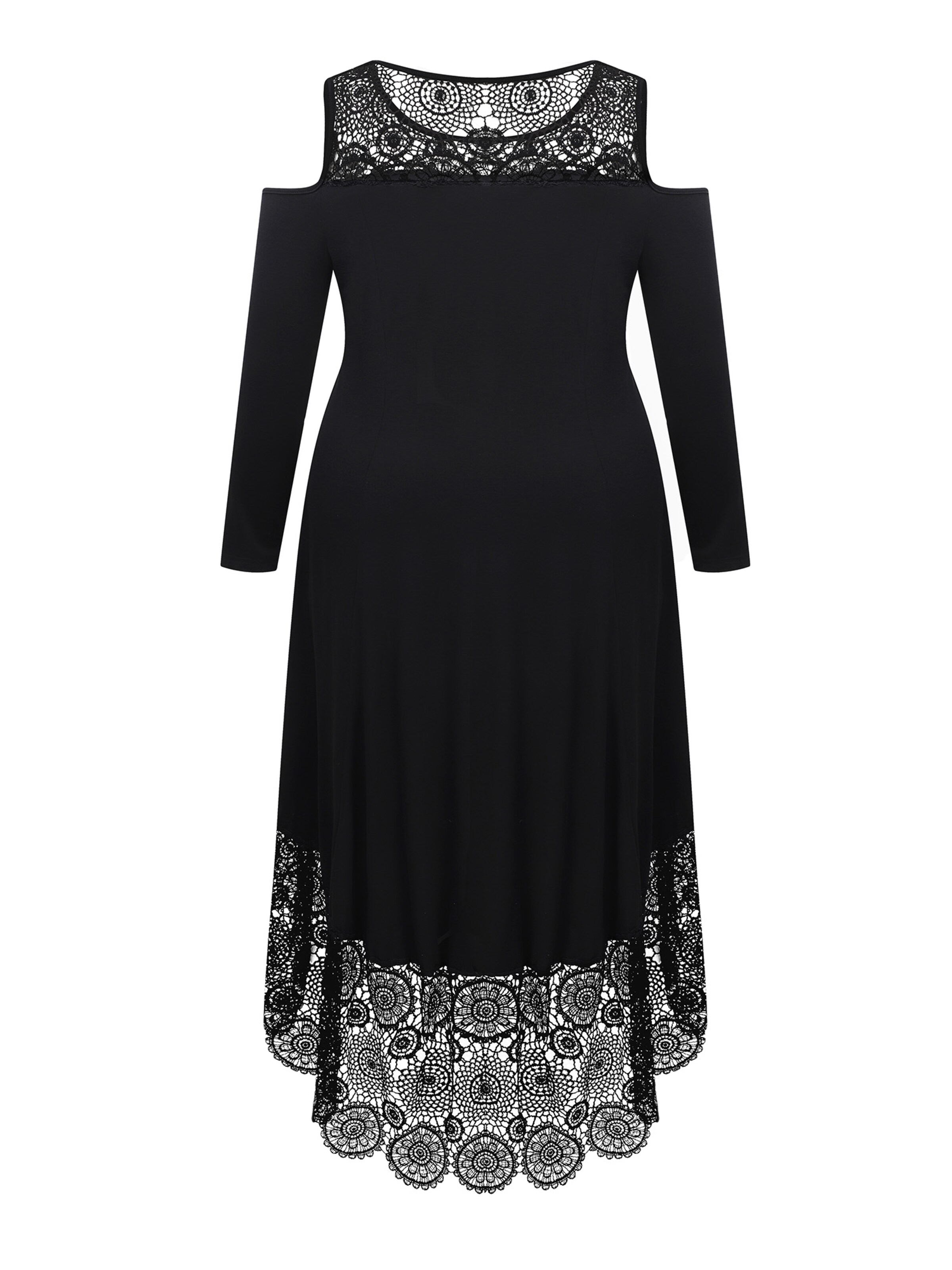 LapaPlus Jurk in Zwart