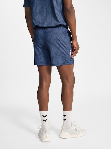 Regular Pantalon de sport Hummel en bleu