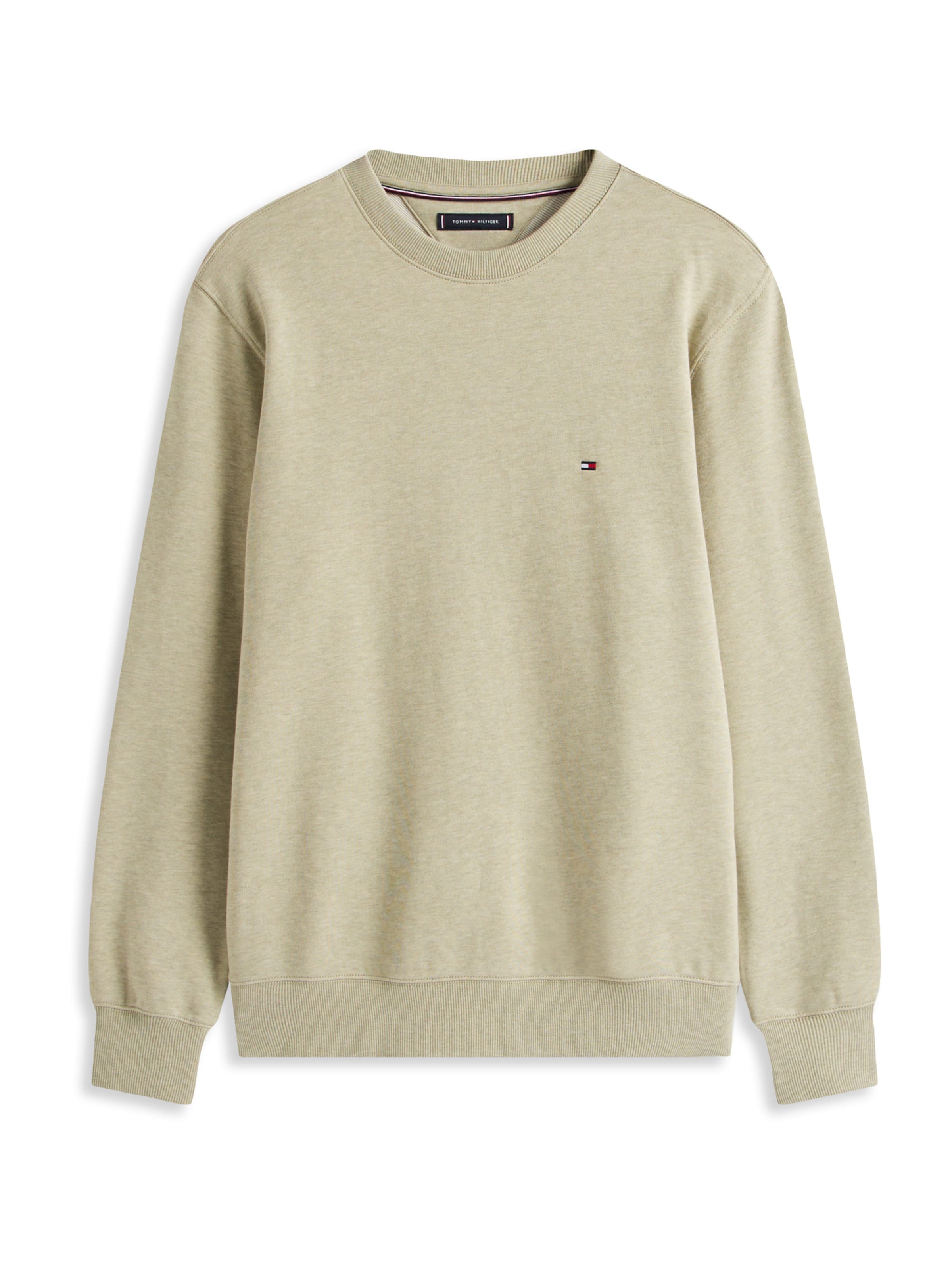 TOMMY HILFIGER Tréning póló 'ESSENTIAL' - zöld: elől