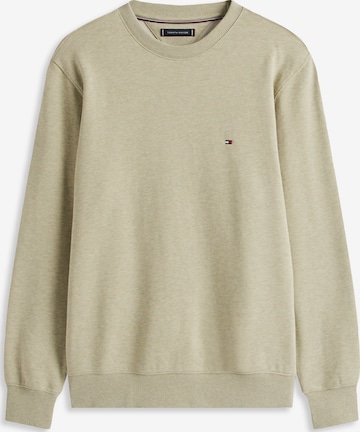 TOMMY HILFIGER Majica 'ESSENTIAL' | zelena barva: sprednja stran