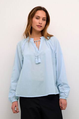 Kaffe Blouse 'Sabina' in Blauw: voorkant