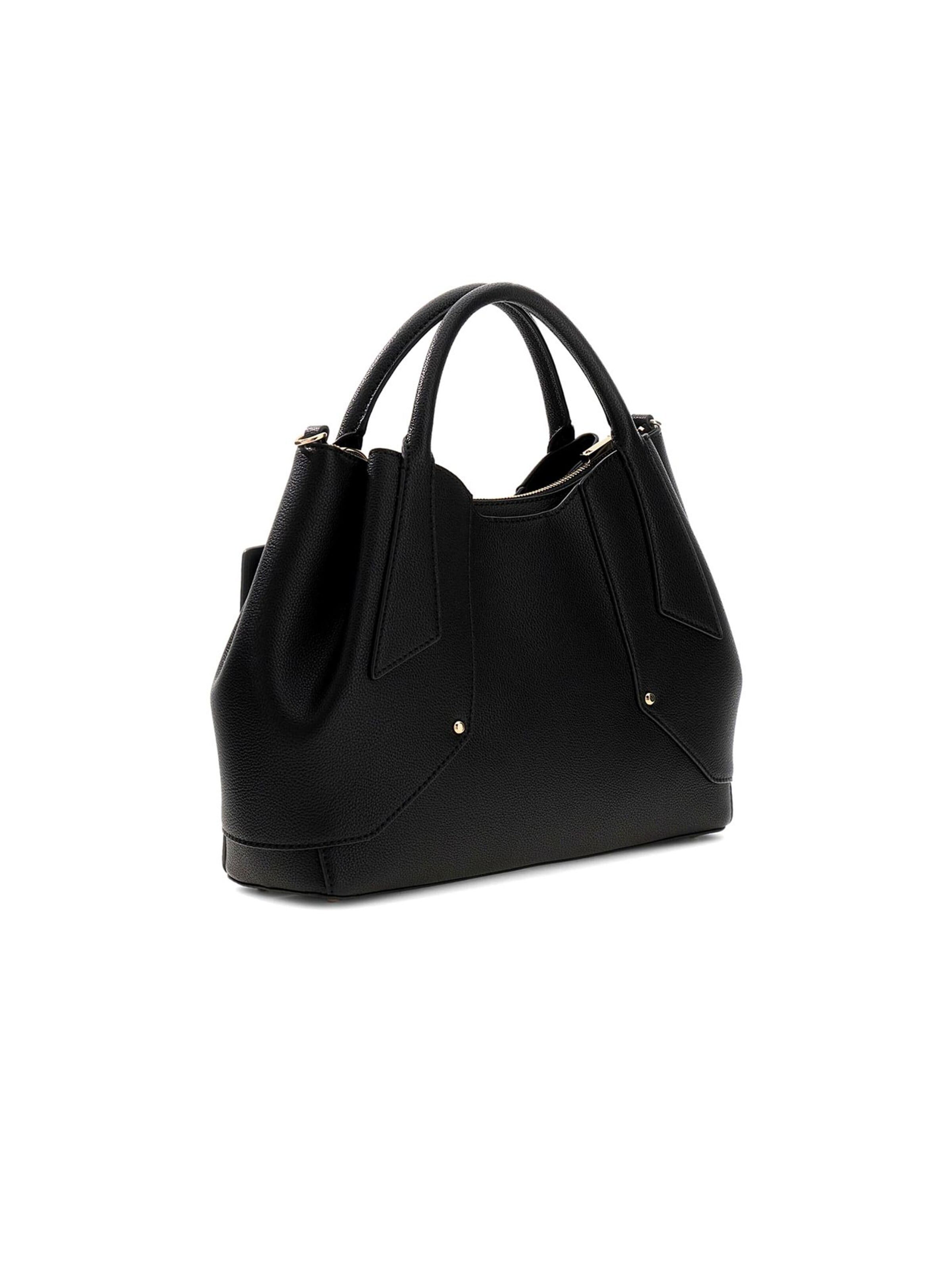 GUESS Handbag 'Darcy Girlfriend Satchel' in Black