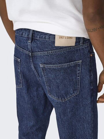 regular Jeans 'ONSTYE' di Only & Sons in blu