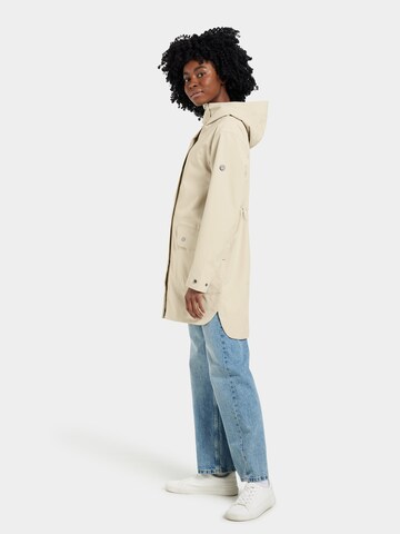 Didriksons Weatherproof jacket in Beige