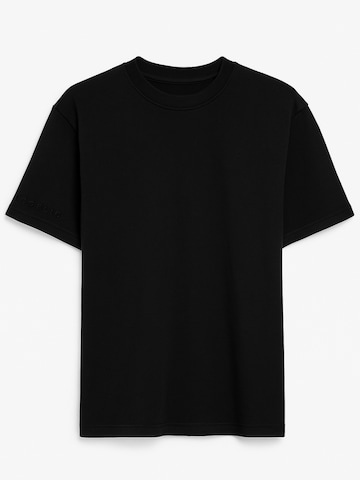 T-Shirt 'Heavyweight' Eoselio en noir : devant