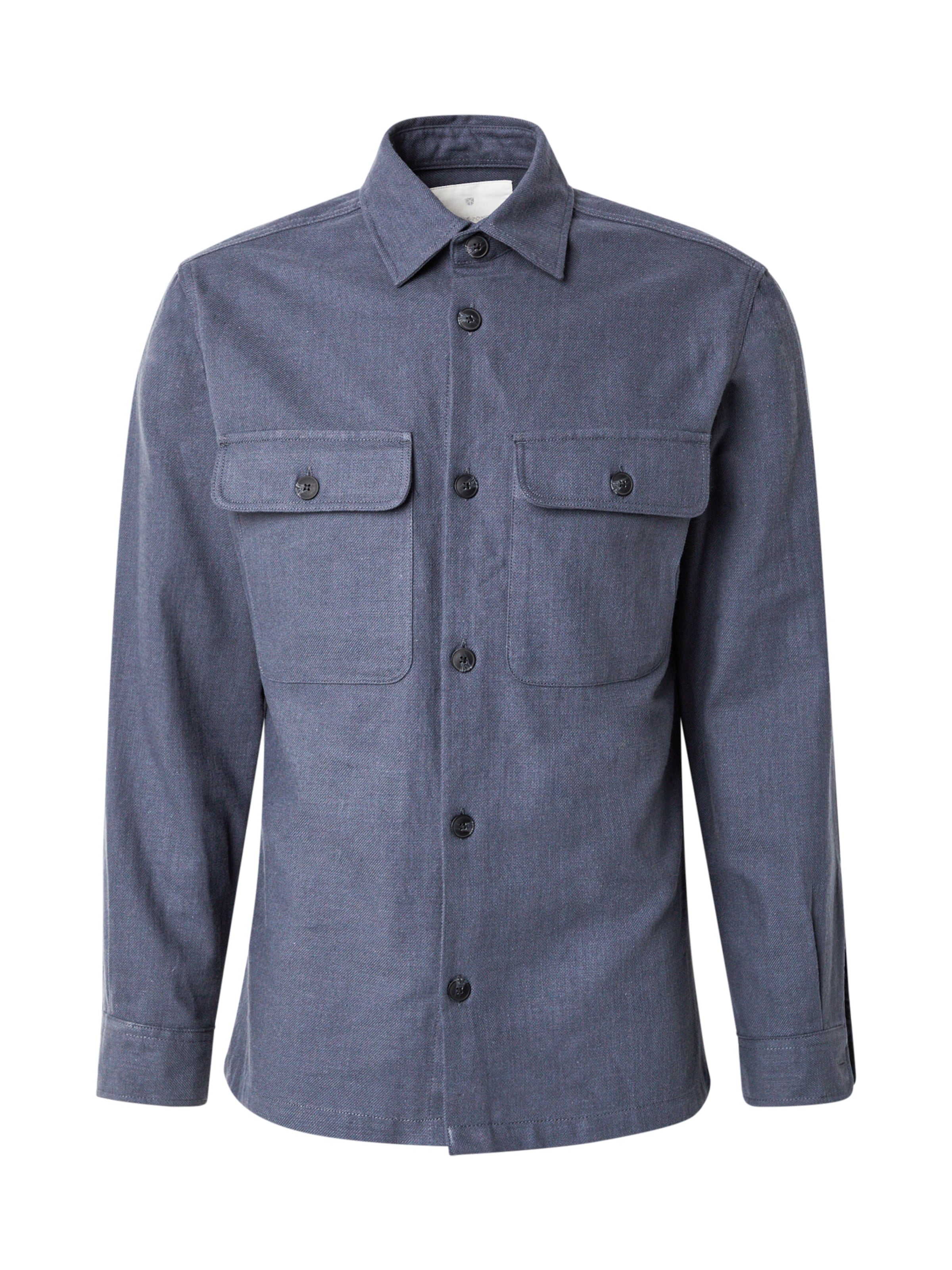 Camicia di JACK & JONES in blu: frontale