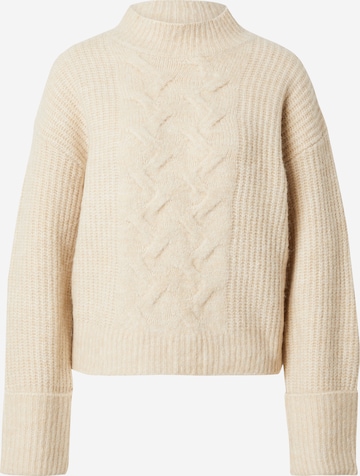 MSCH COPENHAGEN Sweater 'Chastine Peggy' in Beige: front