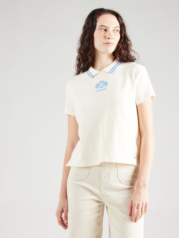 Maglietta di TOMMY HILFIGER in beige: frontale