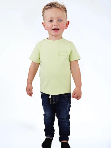 Donder Shirt 'Heavy Tee Essential Canary Yellow' in Green