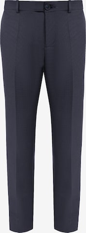 Finn Flare Pleated Pants in Blue: front