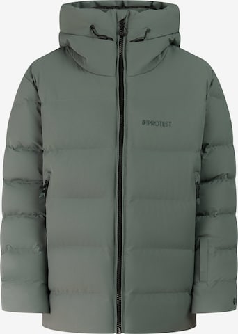 PROTEST Sports jacket 'PRTWooky JR' in Green: front