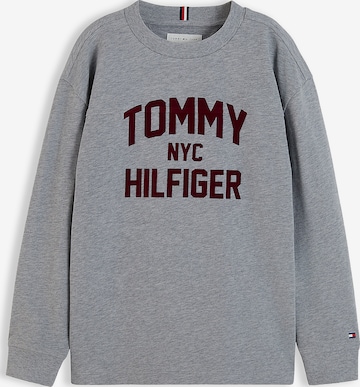 TOMMY HILFIGER Shirt 'BRAND LOVE' in Grijs: voorkant