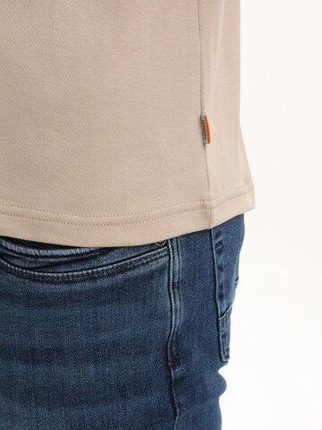 Gabbiano Shirt 'Interlock Diagonal' in Grijs