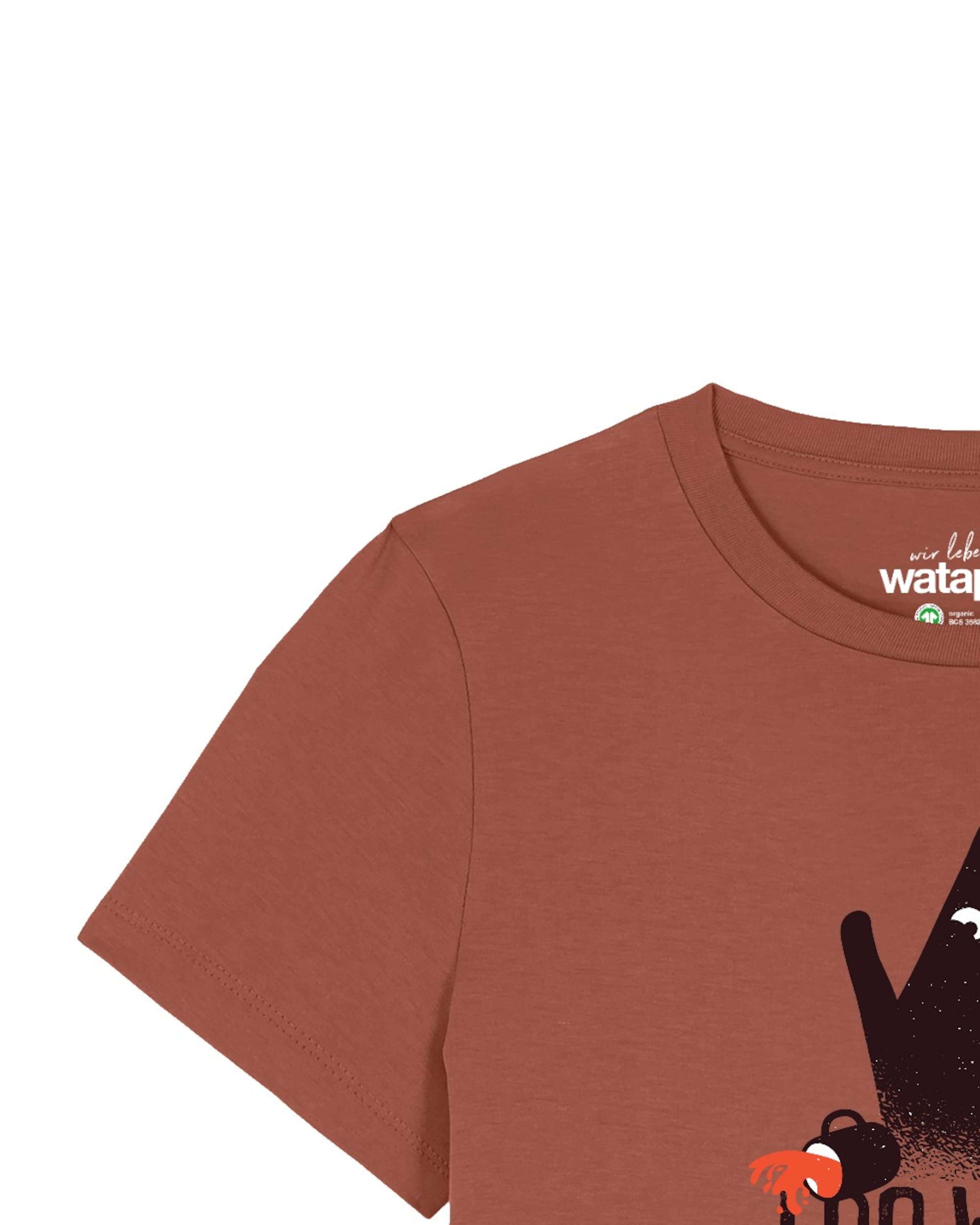 Watapparel Shirt 'Cat' in Rood