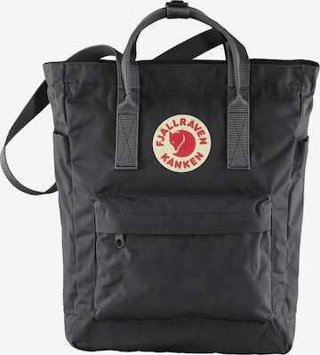 FJALLRAVEN Umhängetasche 'Kånken' in Schwarz: Vorderseite