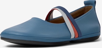 CAMPER Strap ballerina 'Right Nina' in Blue: front