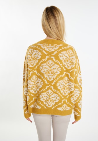 Cardigan Usha en jaune