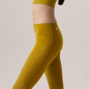 ADIDAS BY STELLA MCCARTNEY Skinny Spodnie sportowe 'TruePurpose Optime' w kolorze zielony