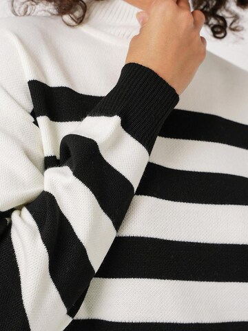 Bigdart Gebreide jurk in Wit