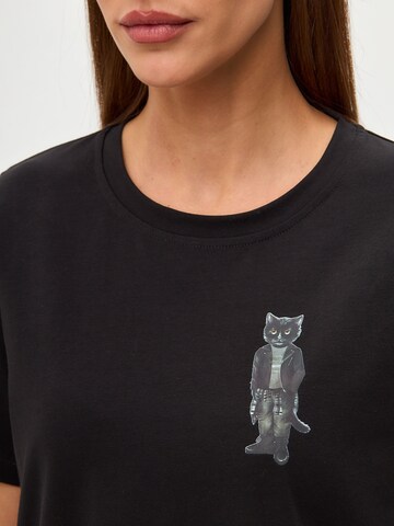 CAT by Maniita Lacitta Shirt in Zwart