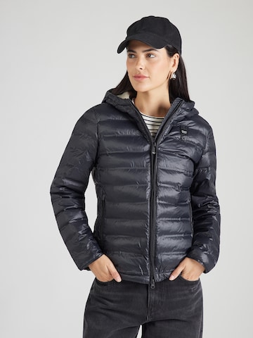 Giacca di mezza stagione di Blauer.USA in nero: frontale