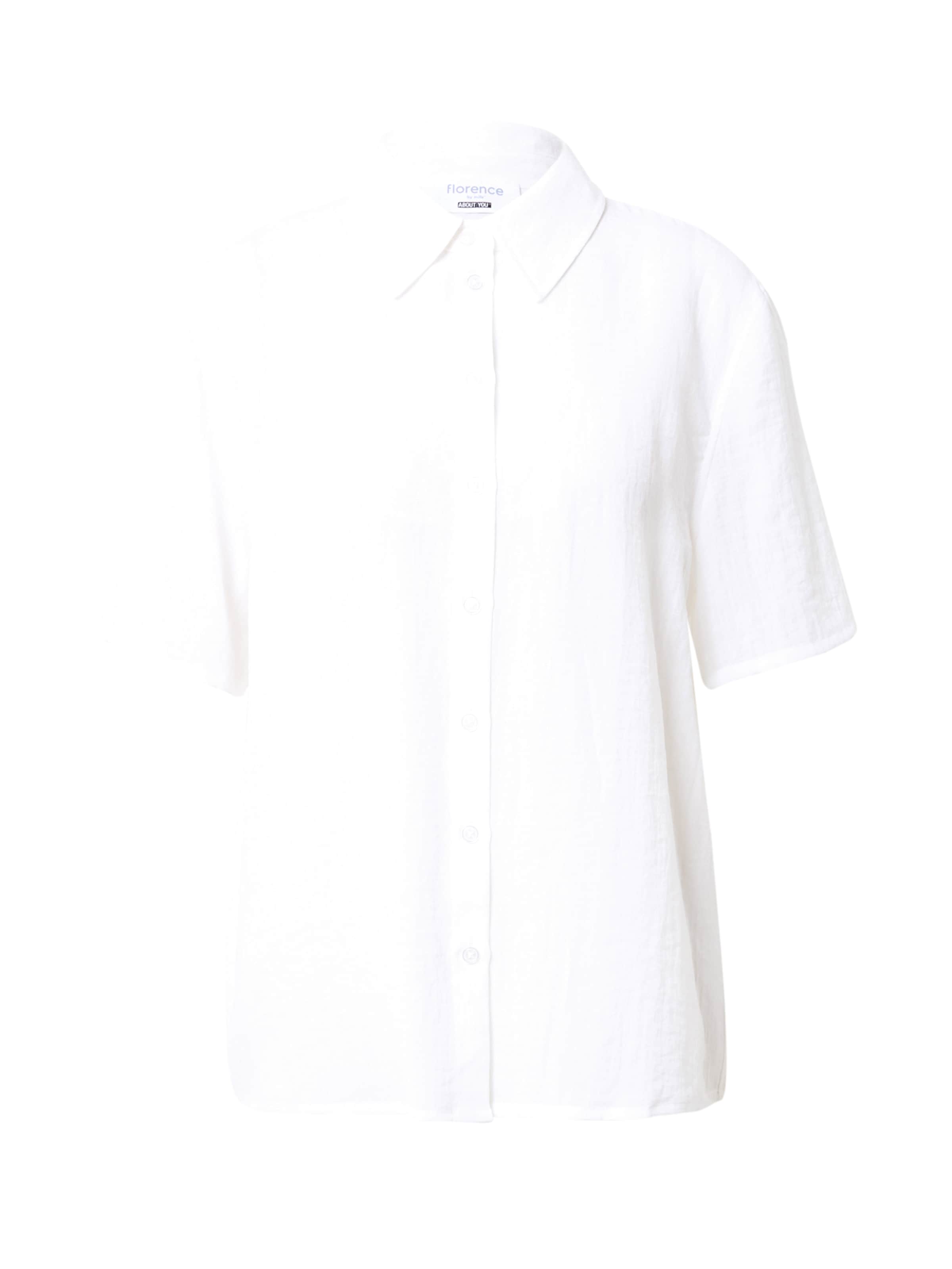 florence by mills exclusive for ABOUT YOU Μπλούζα 'Misty Morning' σε λευκό: μπροστά