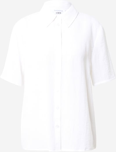 florence by mills exclusive for ABOUT YOU Blusa 'Misty Morning' en blanco, Vista del producto
