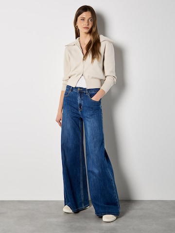 Cardigan bavarois ' ' Apricot en gris