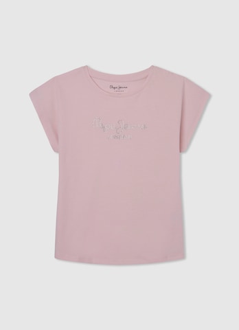 Pepe Jeans T-Shirt 'Nuria' in Pink: predná strana