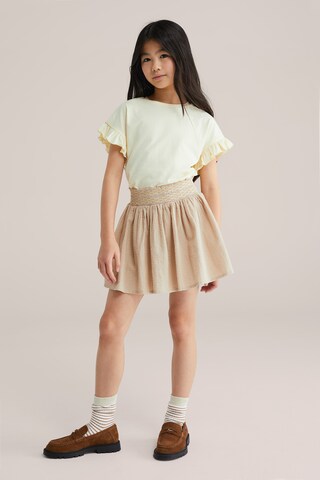 WE Fashion Skirt in Beige