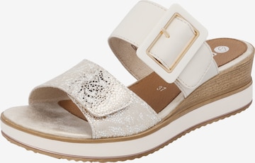 REMONTE Pantolette in Beige: Vorderseite