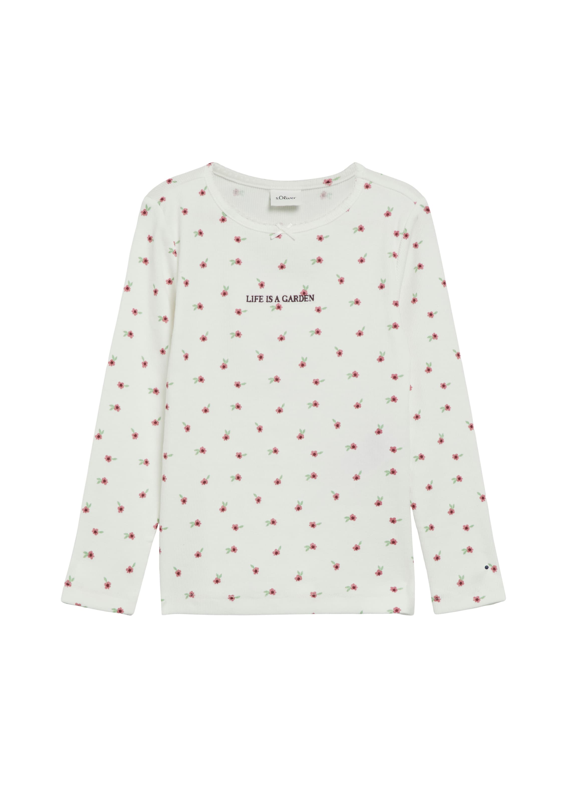 T-Shirt s.Oliver en blanc : devant