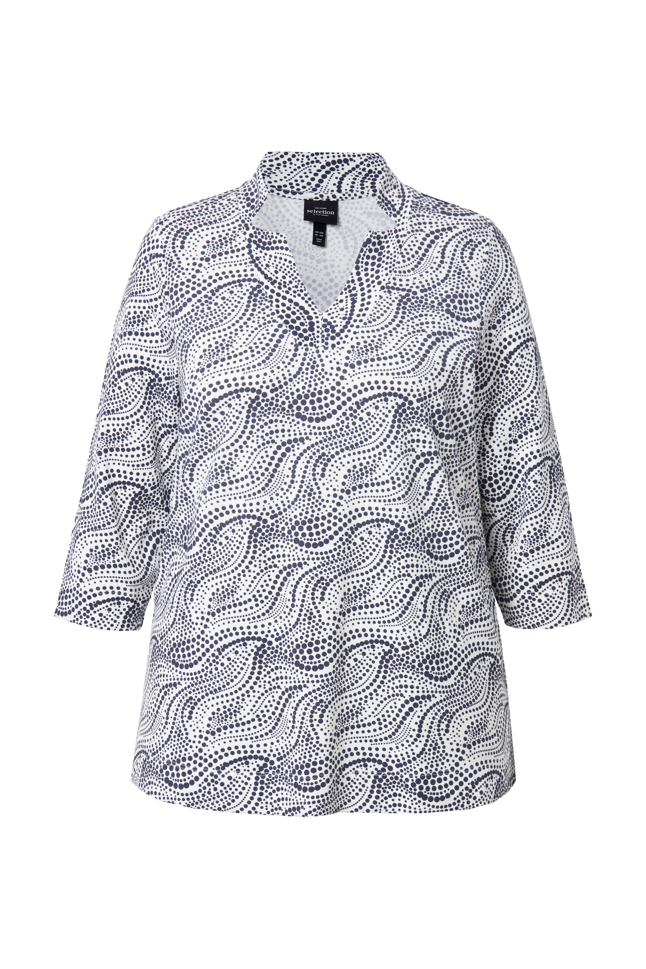 Ulla Popken Bluse in Weiß: Vorderseite