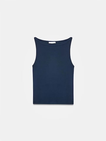 Chemisier Dilvin en bleu : devant