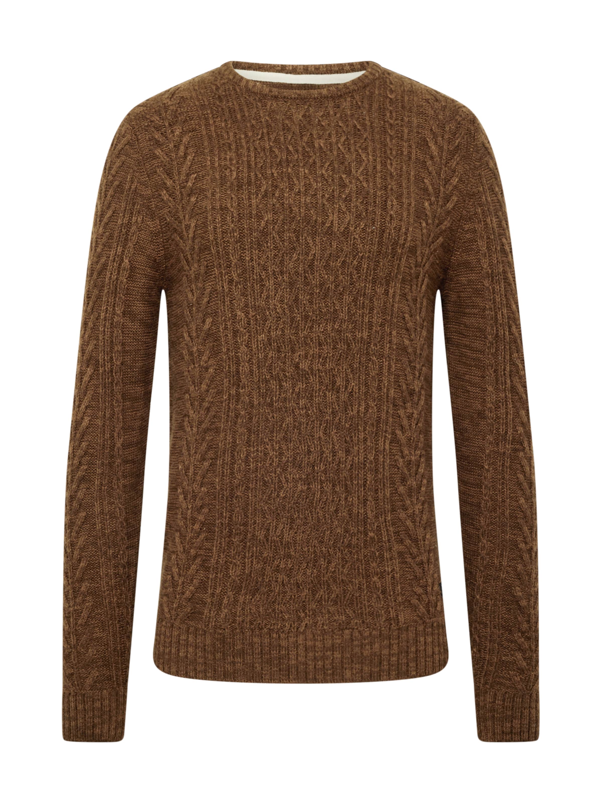 BLEND Trui in Bruin: voorkant