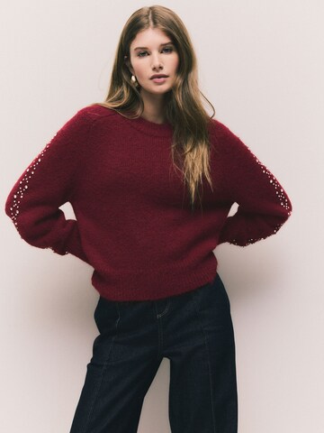 Next Свитер в Красный: спереди