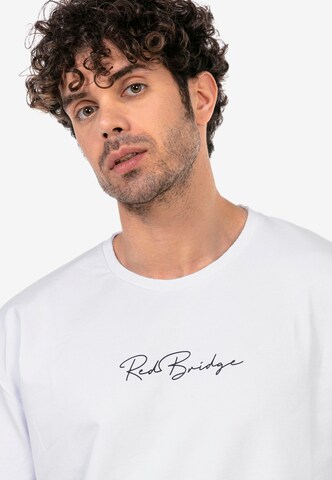 Redbridge T-Shirt 'Syracuse' in Weiß