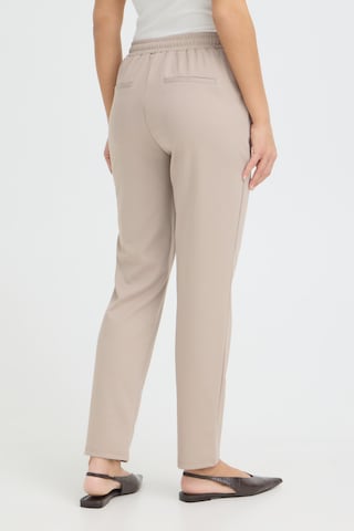 Regular Pantalon 'FRBLAZER' Fransa en blanc