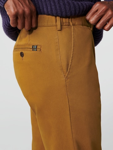 MEYER Regular Chino Pants in Orange